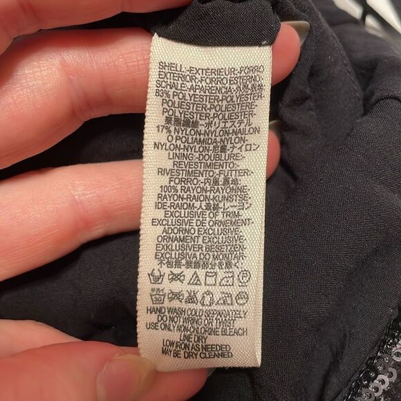 Free People All Over Sequin Jumpsuit in Black XS - Picture 6 of 9